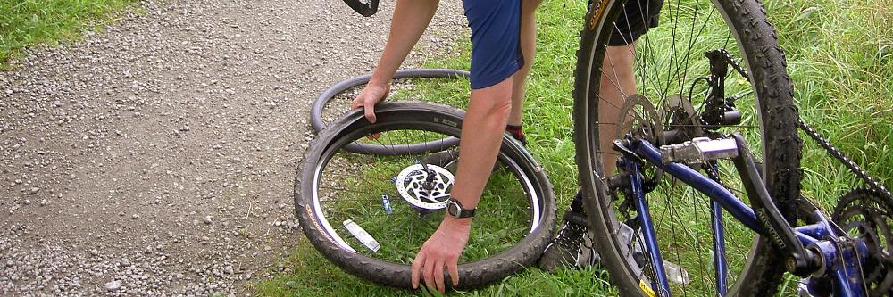 Pumping Deflated Tire